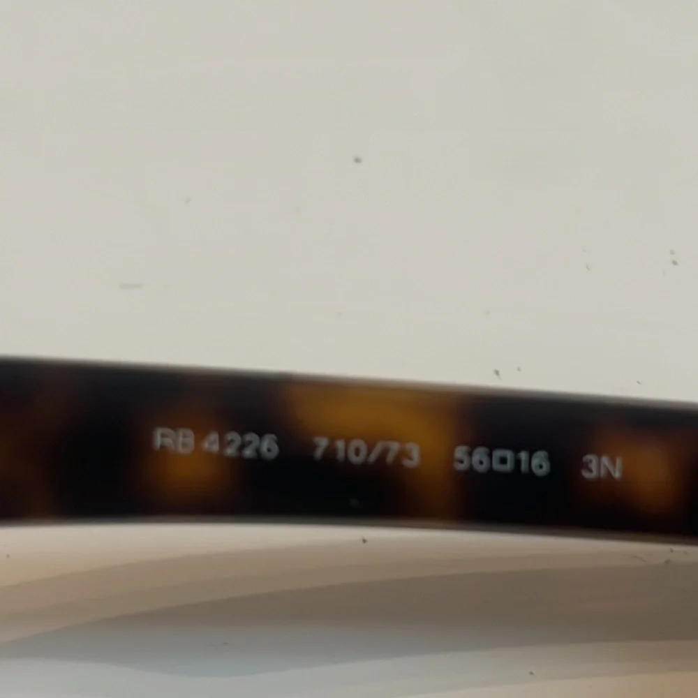Ray-Ban Sunglasses RB 4226 710/73 Leopard Havana Prescription Logo - Picture 10 of 11